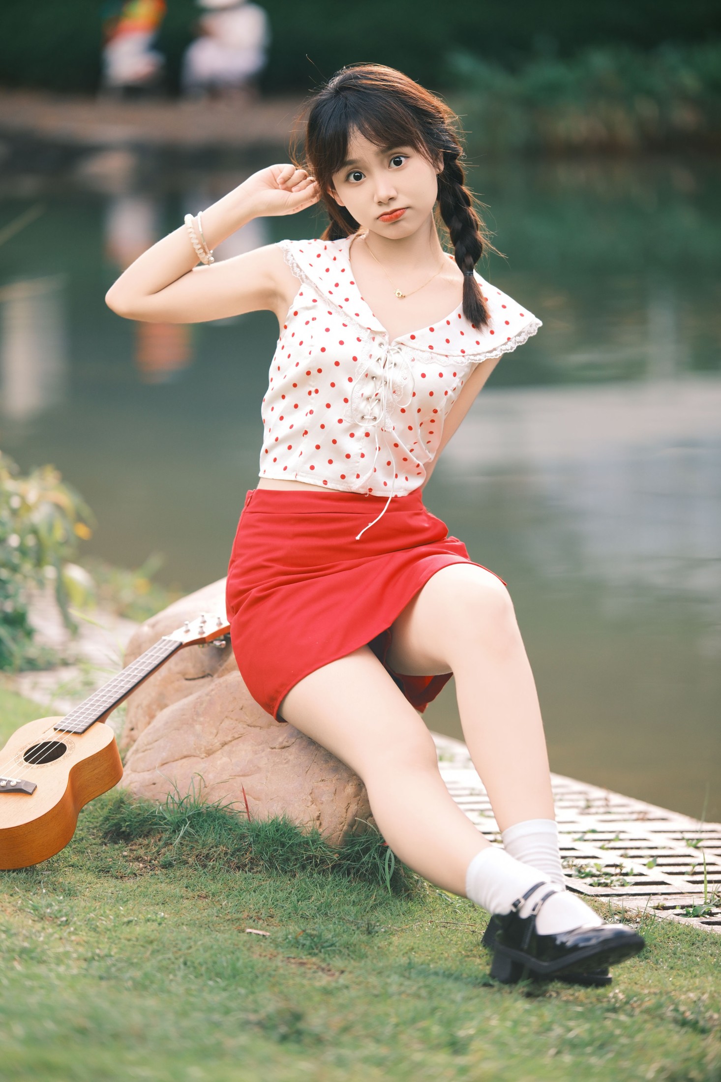 《双马尾俏皮少女》[16P]-66COS