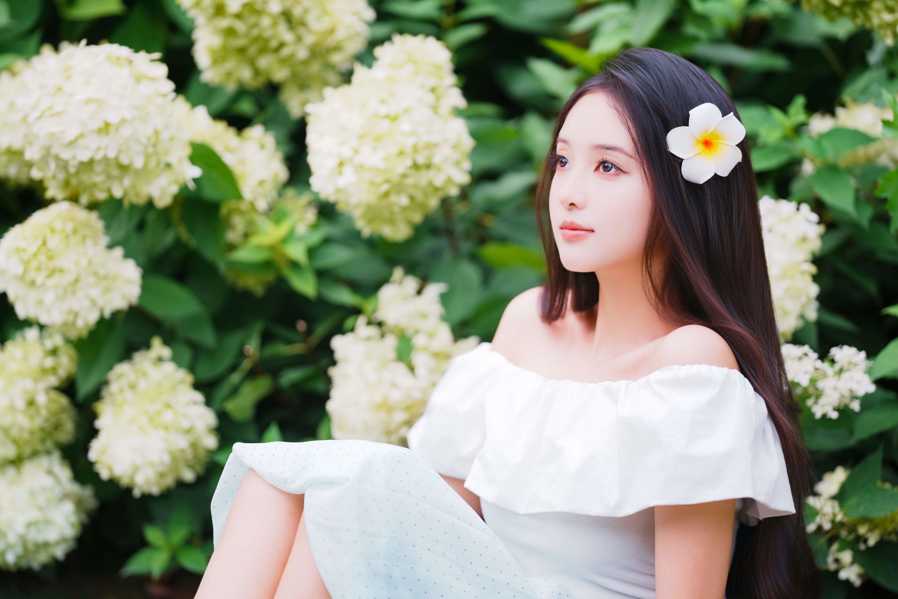 《模特小月 ｜ Vol.59 - 绣球花也不如小月美》[24P]-66COS