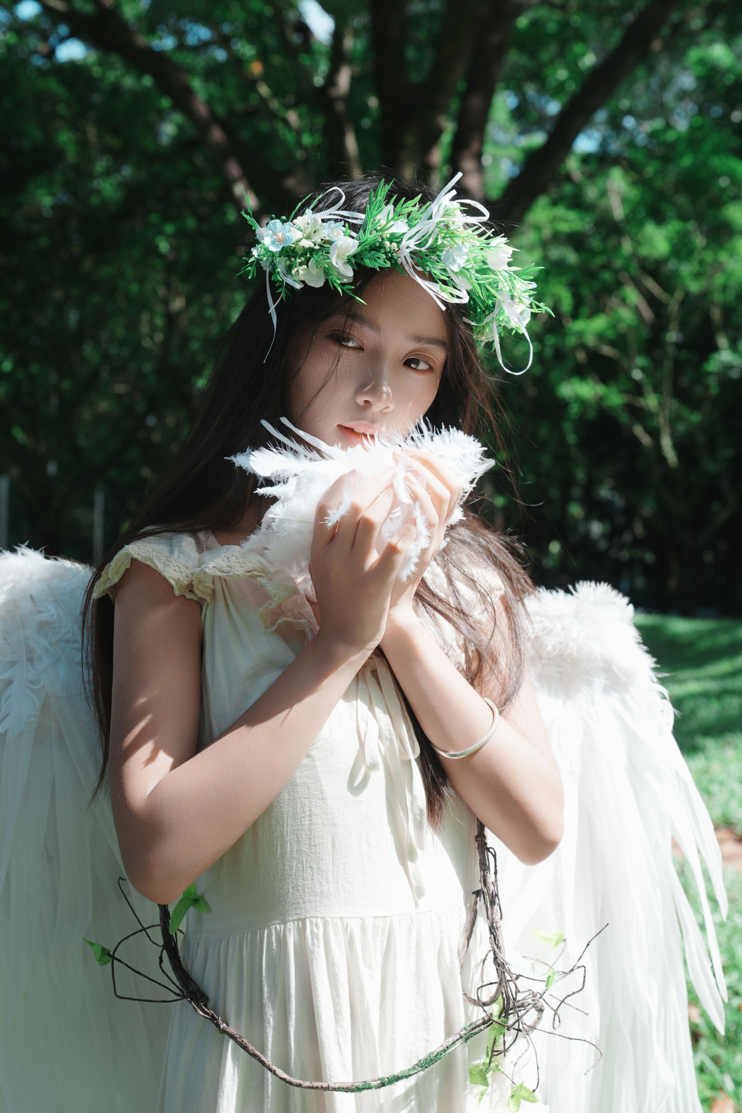 《误入森林｜是跌落凡间的林间天使✨》[17P]-66COS