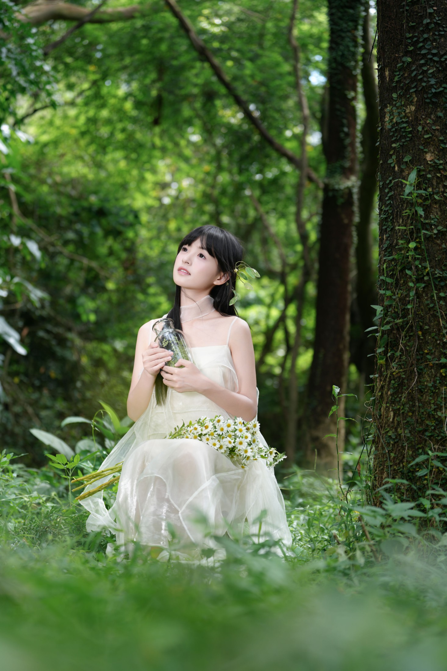 《林间的白裙少女》[30P] 插图4
