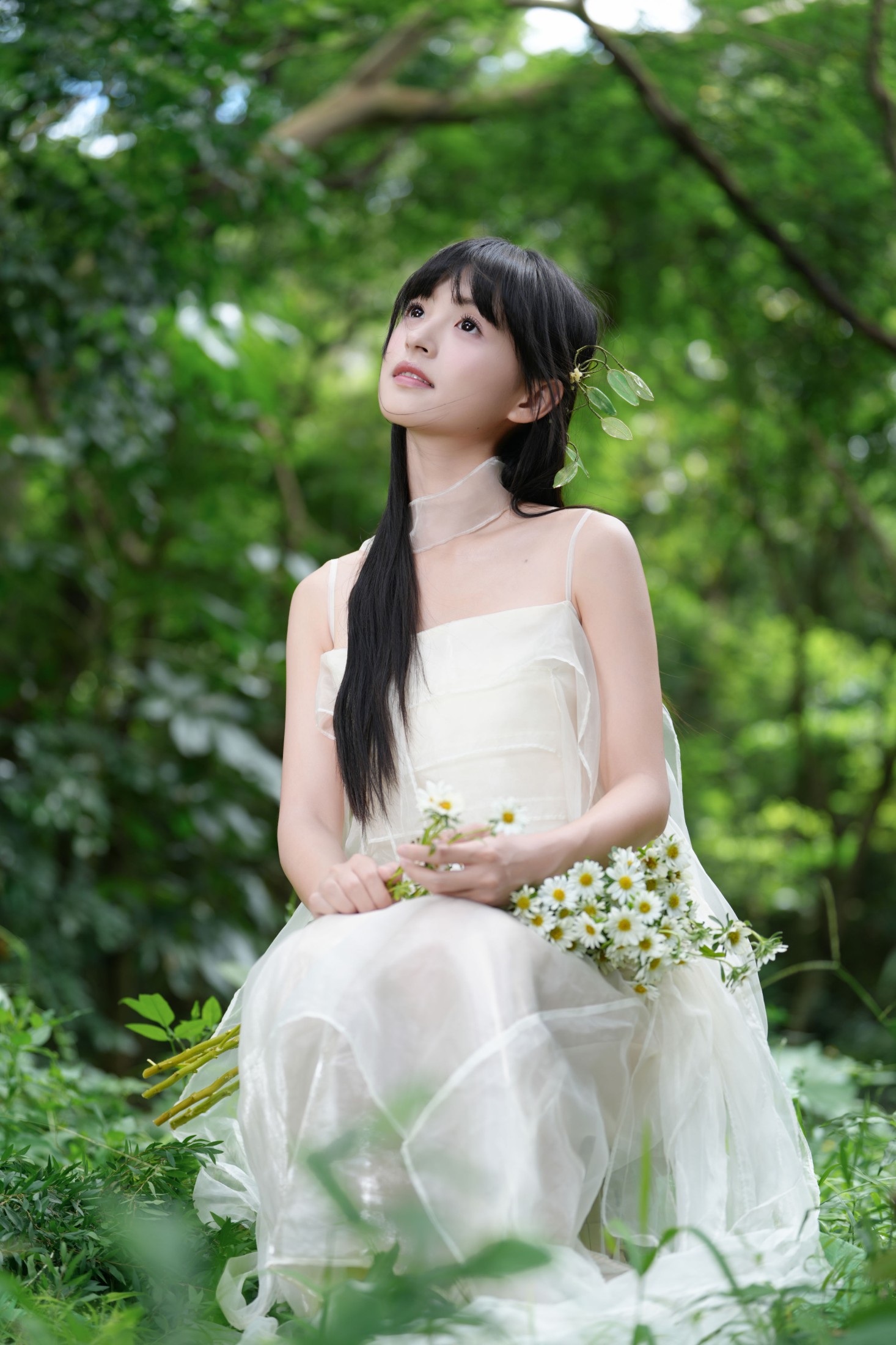 《林间的白裙少女》[30P] 插图3