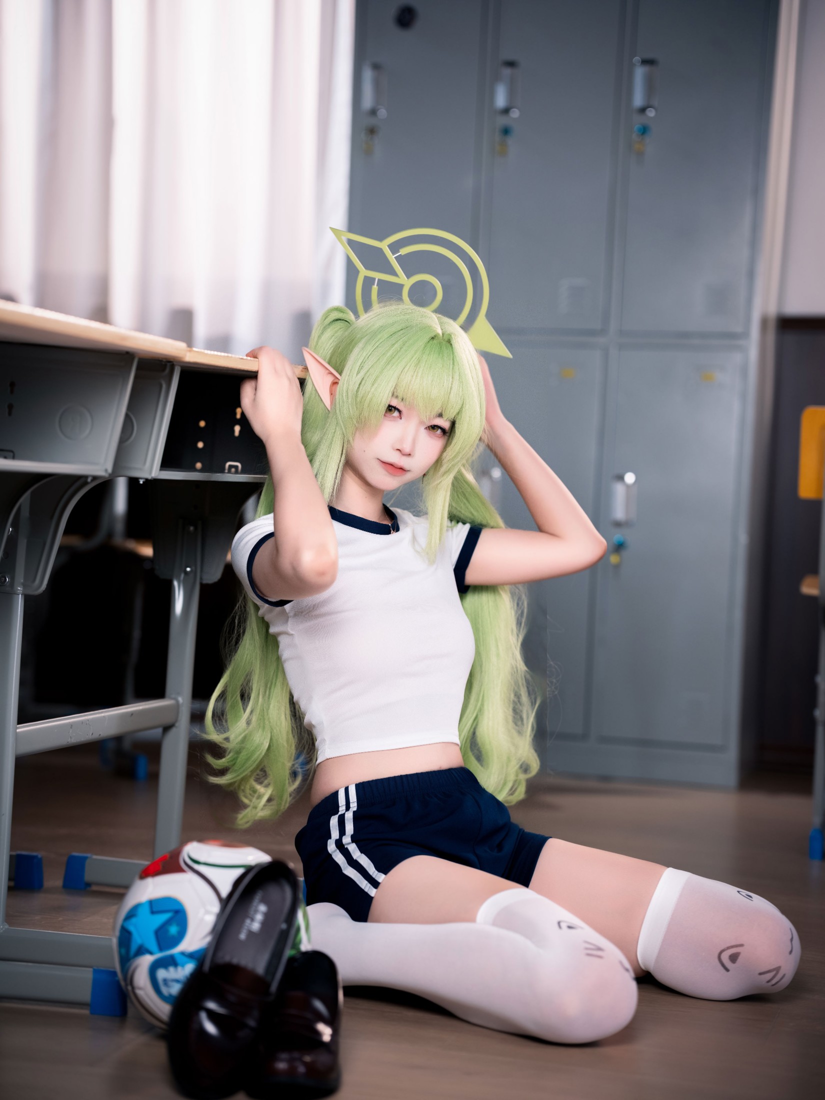 《橘望 体操服cos》[41P]-66COS