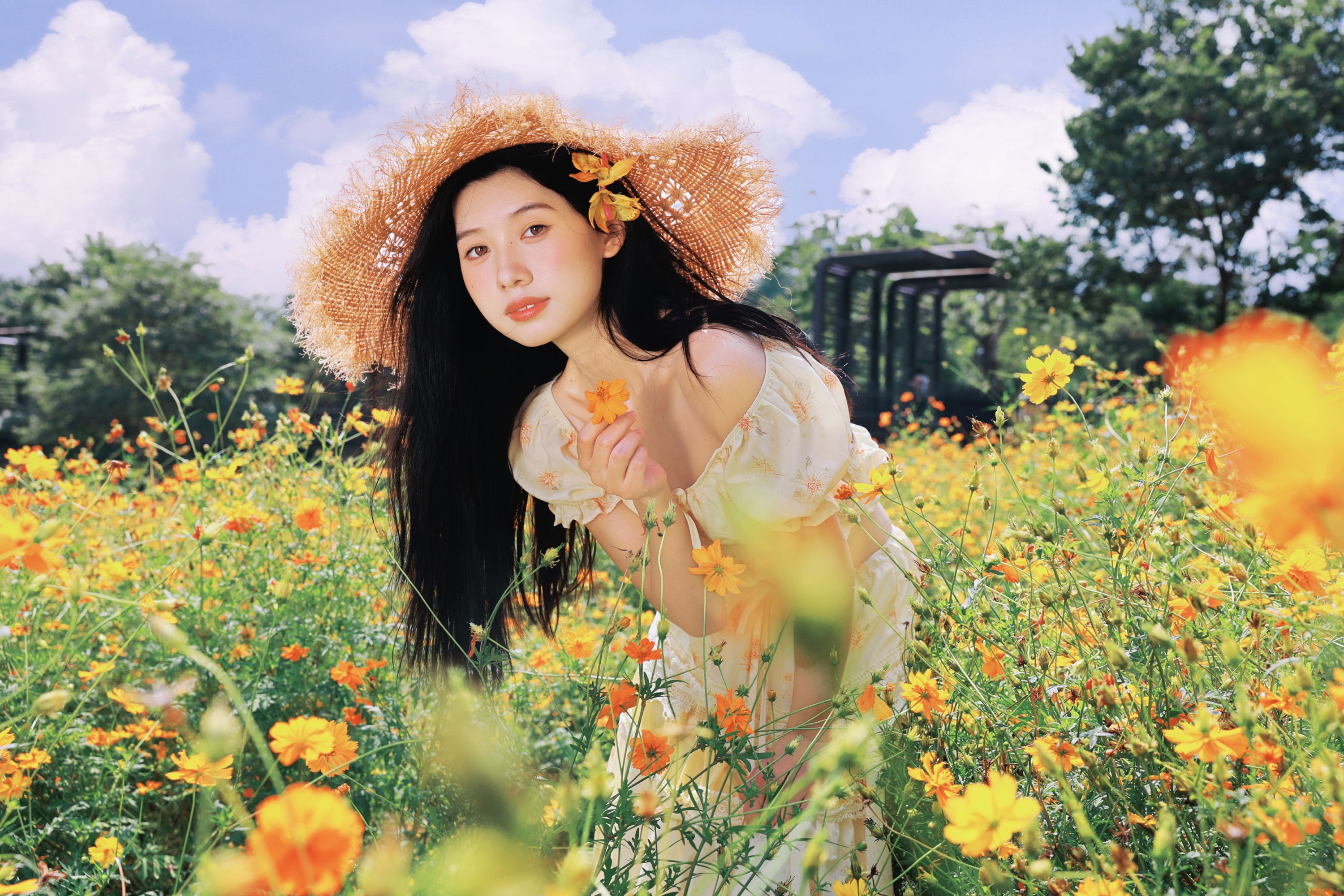 《森系花海｜闯入油画里的夏天》[33P]-66COS