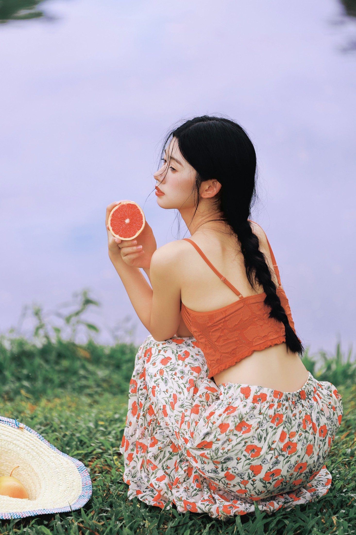 《西柚味的夏天，是橘子汽水的颜色》[26P] 插图4