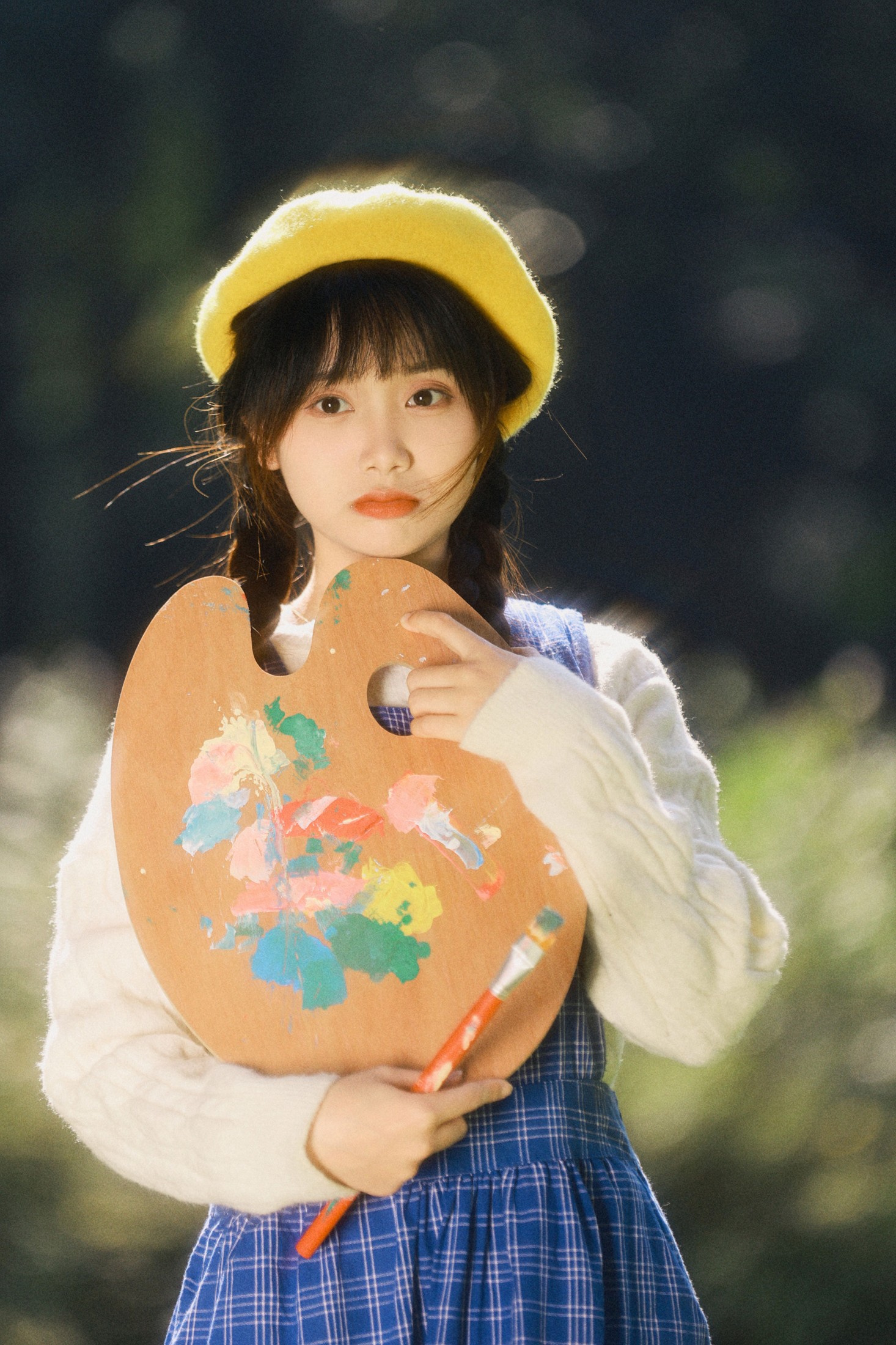 《打翻调色盘的油画少女》[13P] 插图5