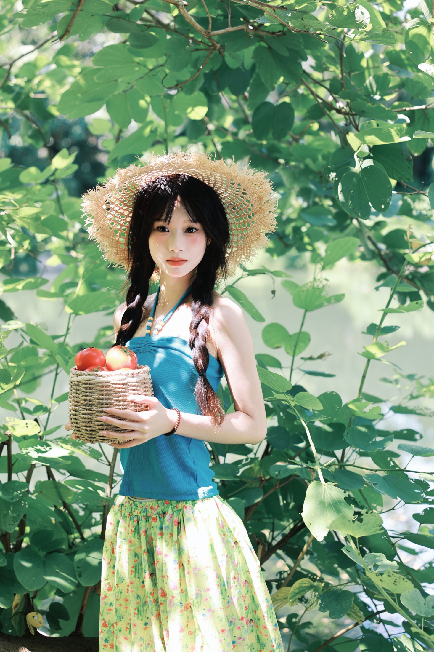 《森系夏日，自带清透滤镜》[28P]-66COS