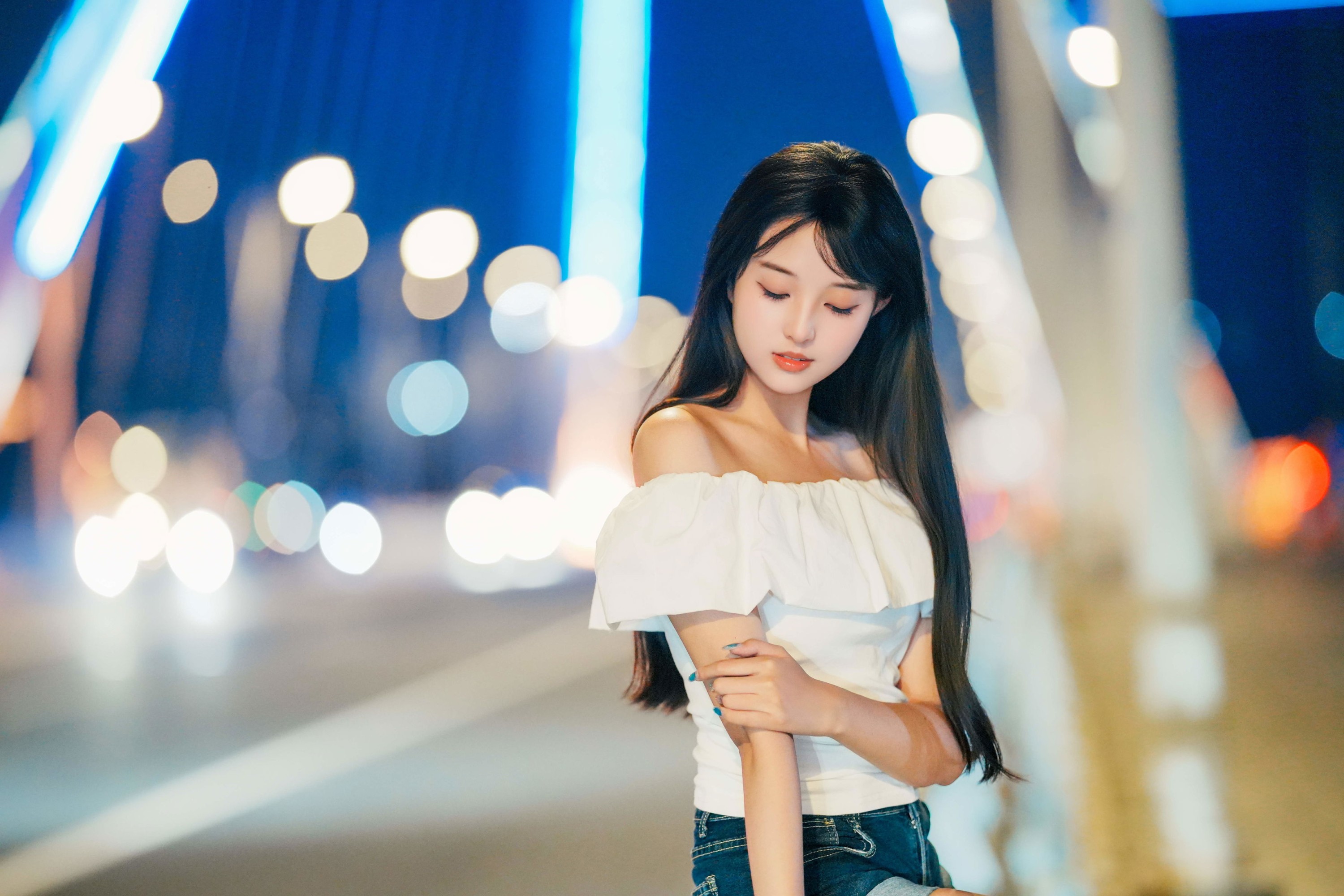 《模特小月 ｜ Vol.83 - 夜色中的少女》[14P] 插图2