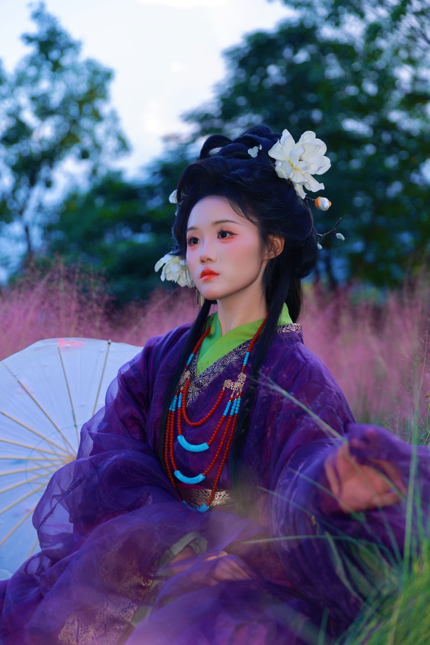 《一伞一佳人，一梦一浮生。》[12P]-66COS