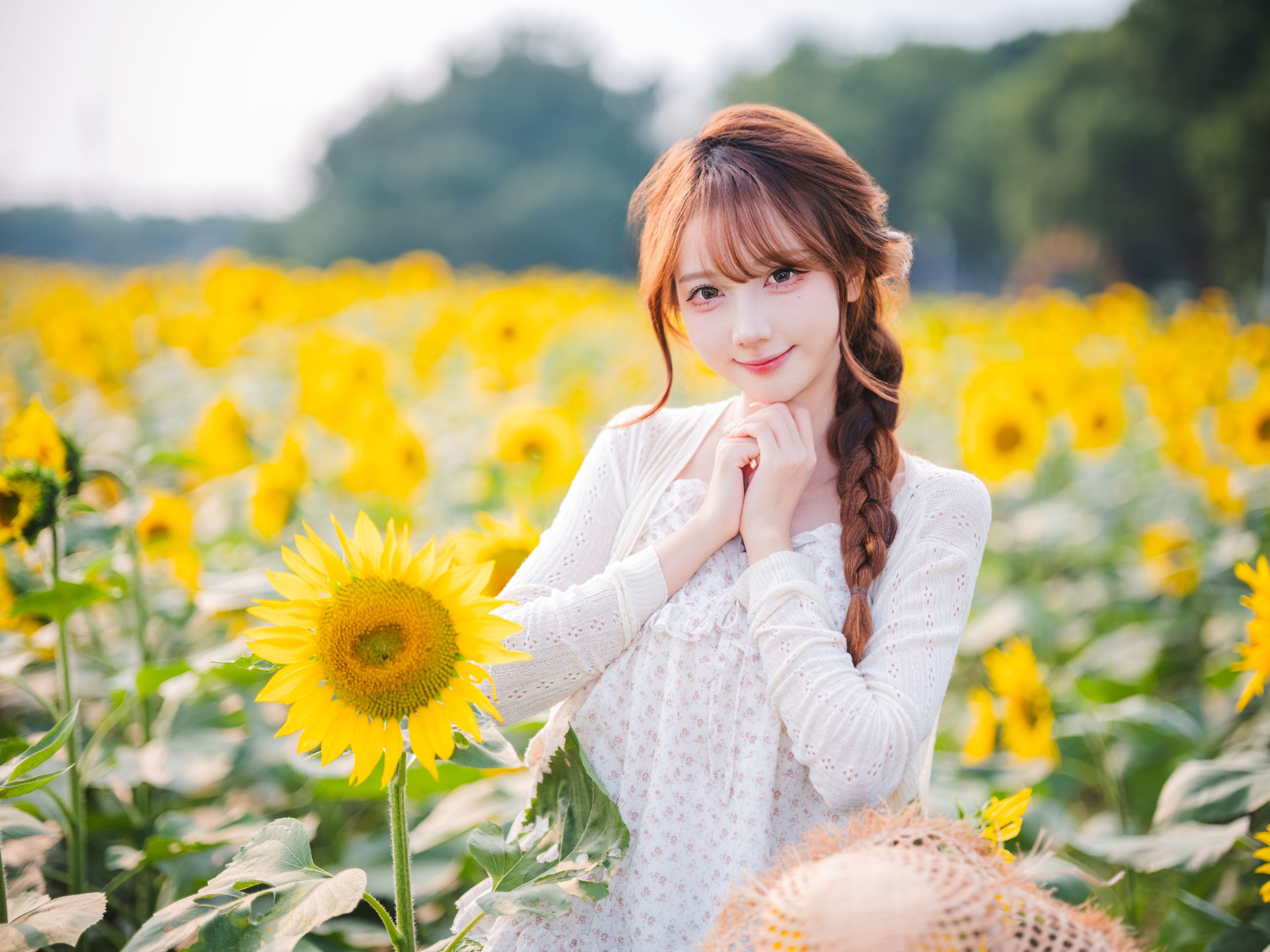 《秋日花海 少女吊带裙》[9P] 插图2