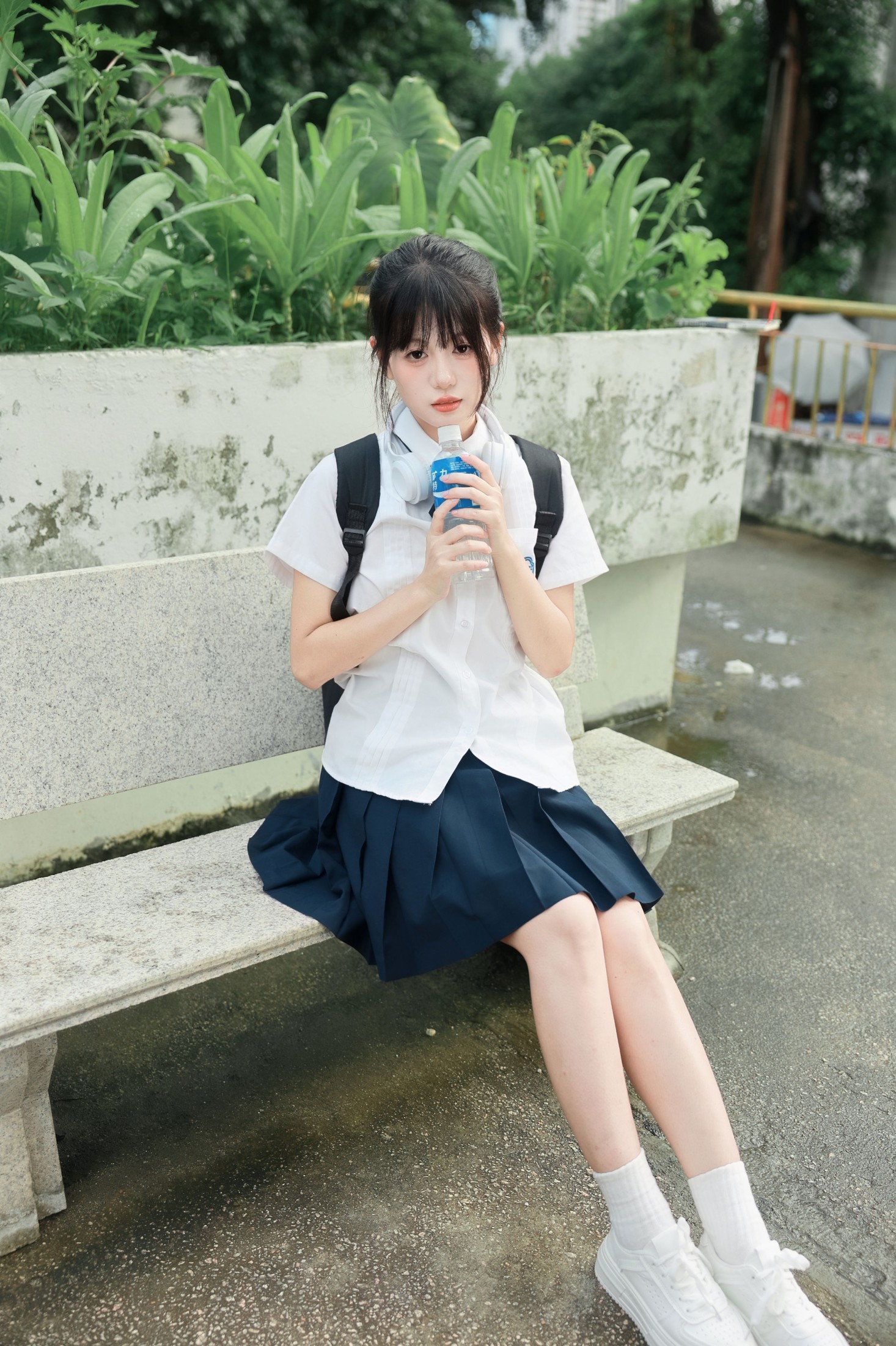 《放学路上，撞见一整个夏天的阳光》[12P]-66COS