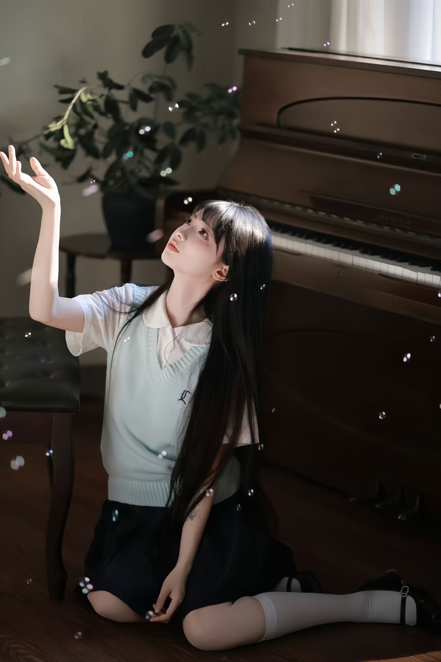 《下课的钢琴室》[12P]-66COS