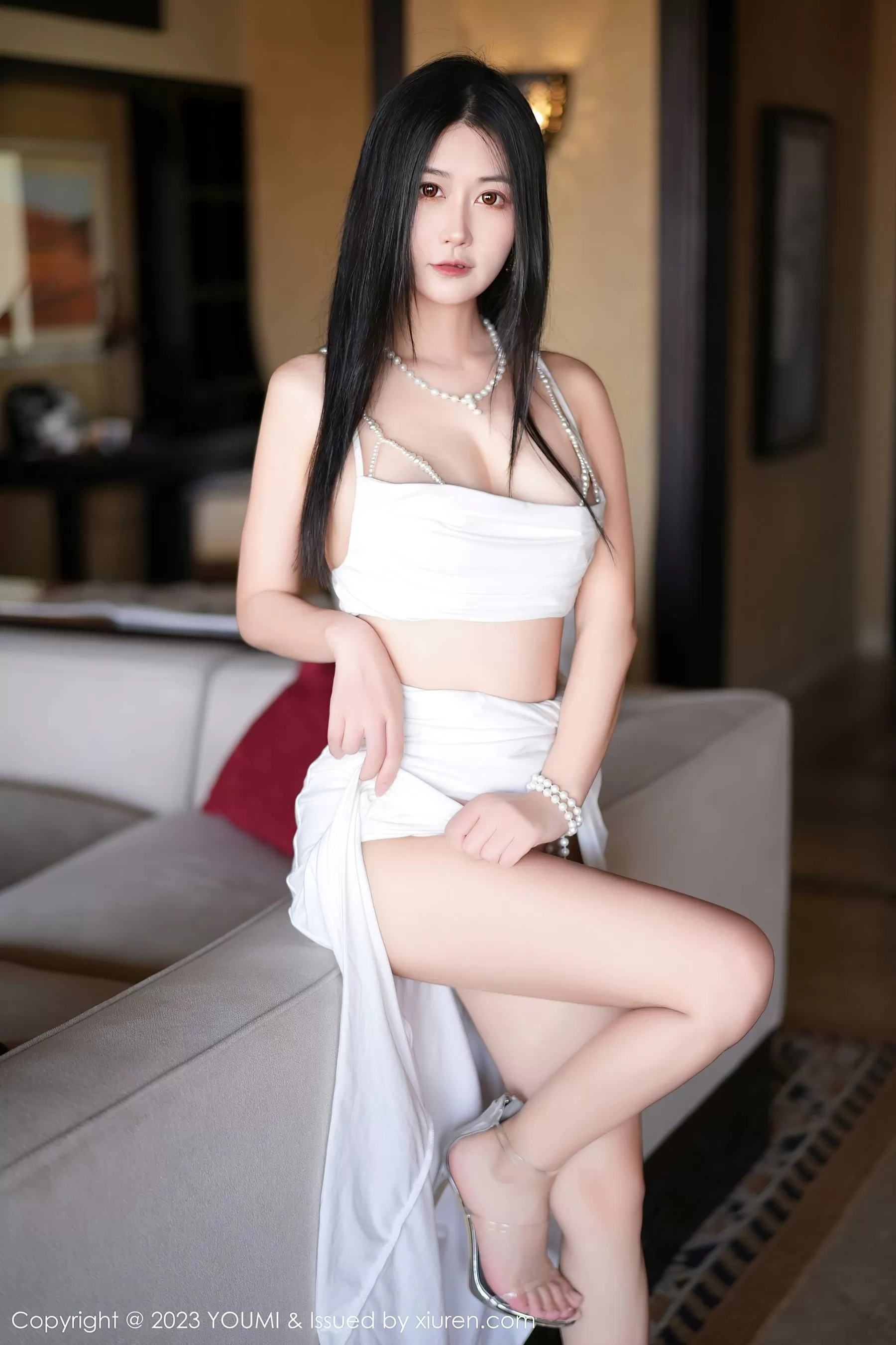 尤蜜荟 VOL.971 laura阿姣 长裙美腿 [79P]-66COS